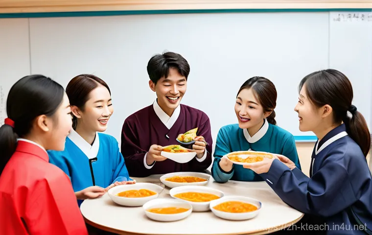 한국어교원 자기 개발 체크리스트 - Image Prompt 1: Cultural Immersion in a Modern Korean Language Class** 한국어교원 자기 개발 체크리스트 - Image Prompt 1: Cultural Immersion in a Modern Korean Language Class**